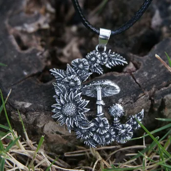 1 шт. Ожерелье из викканских лунных подсолнухов на Хэллоуин