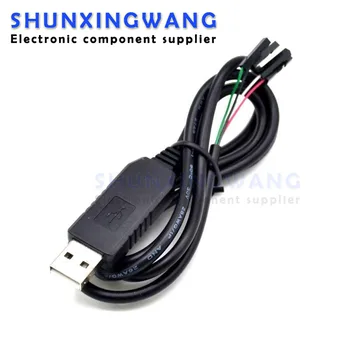 1 шт. PL2303 PL2303HX кабель USB-UART TTL модуль 4p 4-контактный преобразователь RS232